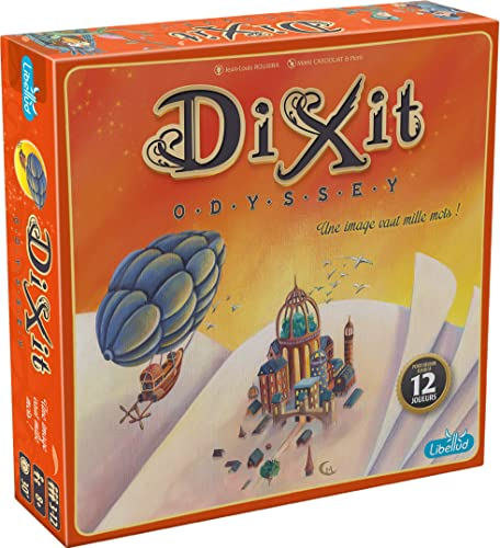 Libellud | Dixit Odyssey (Edition 2022) | Kommunikationsspiel | Alter: 8+ | 3 bis 12 Spieler | Spielzeit: 30 Minuten - Französische Sprache