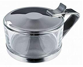 ILSA Formaggiera, Acciaio Inox 18/10, Vetro, Grigio, Grammi 100