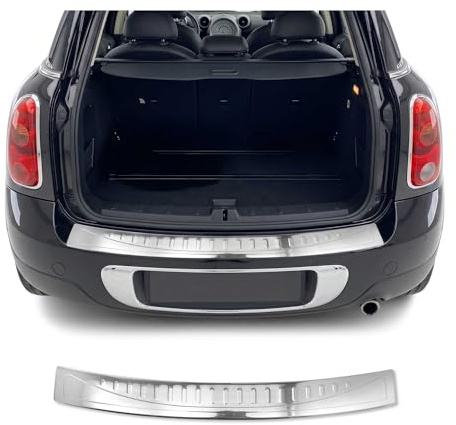 OMAC Rear Bumper Sill Cover for Mini Countryman R60 2011-2016 – Stainless Steel Polished Finish