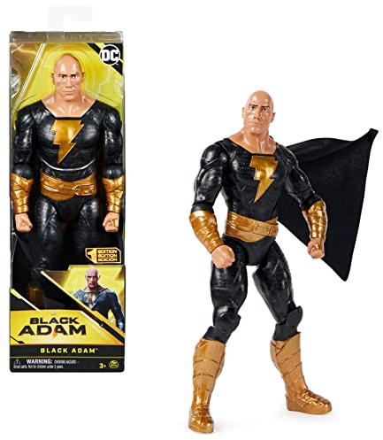 DC Comics, Figura de acción de la película Black Adam de 30 cm, Juguetes coleccionables para niños y niñas a Partir de 3 años