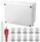Xpieoyrm Boîte de dérivation étanche IP65, Boîte de Jonction Connecteurs, 150x110x70mm Boîte de Jonction électrique Extérieure Imperméable, Boîtier électrique, pour câble L'Intérieur extérieur