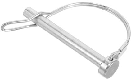 Healifty Goupille de Verrouillage de Remorque Goupille de Coupleur Sécurisée pour Attache de Remorque Résistante à Usure Haute Durabilité Capacité pour Connexion Sécurisée