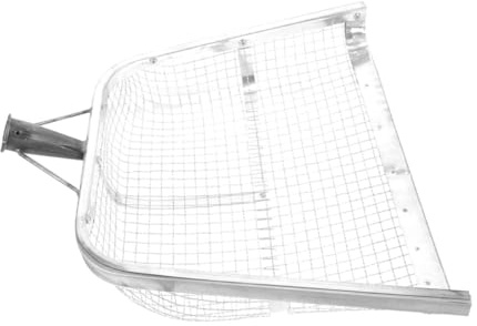 BESPORTBLE Pala De Cribar Metálica para Jardín y Agricultura, Herramienta Manual Portátil para Tamizar Maíz y Maní, Malla De 4 Mm, Ligera y Duradera para Uso Agrícola y Doméstico