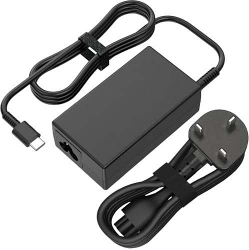 SCOVEE 65W USB-C Adapter,Compatible HP Laptop Charger for HP EliteBook Elite Spectre X360 X2 830 1030 1040 Envy 11 13 14 15 ProBook 430 G7 G8 ChromeBook Pavilion,Compatible Type-C Fast Charger