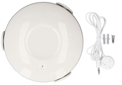 Smart Home Vattensensor Trådlös Kompakt Automatisk Vattenläckagedetektor för Kök Badrum Under Handfat Källare ABS Material 80 Meter Räckvidd (EU-standard 868,4MHz)