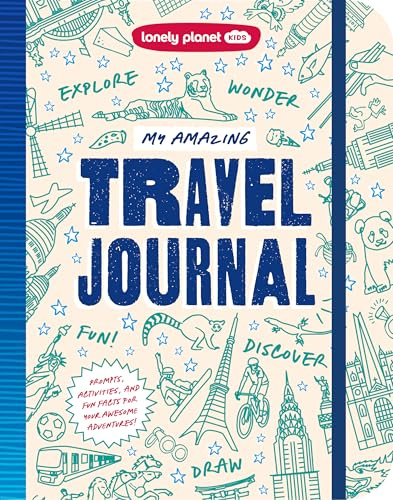 My amazing Travel Journal 1ed -anglais-: Write, Draw, Play Games & Capture Special Memories | Packed with Activities & Prompts | Keeps Kids Entertained During Travels