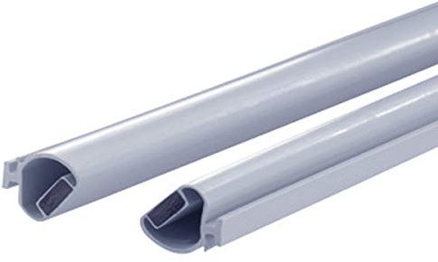 Generico Par de juntas magnéticas grises para cabina de ducha 2b 2233 L 2000 mm