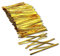 1000 Stück Twist Ties Metallischen Bindebaender Verschluss Für Tüten Gold Bindebaender Tütenclips Verschlussstreifen Bindestreifen Für Bäckerei Süßigkeitentüten Plätzchen Schokolade(3.9inch)