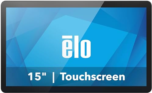 Elo 1504L - 15 Touchscreen Monitor with Anti-Glare Glass - TouchPro PCAP 10 Touch, 1920 x 1080, No Stand, Black