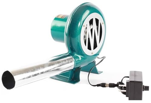GZKDKZB Ventilatore per Forno, 60W 80W 100W Ventilatore per Barbecue, Ventilatore per Stufa a Legna, con Condotto dell'Aria e regolatore di velocità, per Barbecue all'aperto, Soffietto per