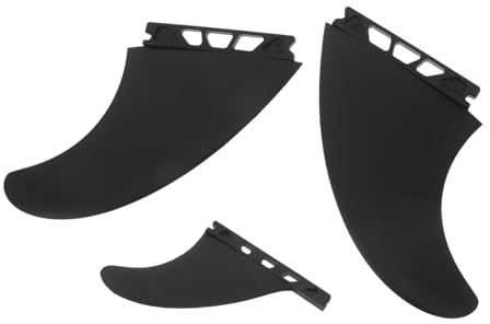 TOYANDONA 3 Piezas Aletas para Tabla de Surf Estabilizador para Paddleboard Sup Repuesto Compatible con Kayak y Tablas Inflables Mejora la Velocidad y Maniobrabilidad Deportes Acuáticos