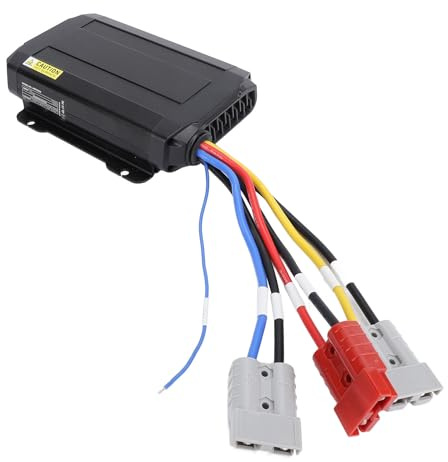 KIMISS Cargador de BateríA de Entrada Dual con Carga Inteligente MPPT 12 V 40 A para Paneles Solares, Alternadores, Vehículos Recreativos, Automóviles y Aplicaciones Marinas