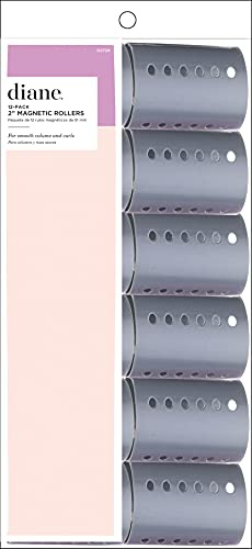 Diane Magnetic Roller - Grey - 12 Pack