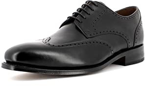 Gordon & Bros. Havret 3514, Herren Businessschuhe und Schnürhalbschuhe (Derby, Leder) Schwarz (Black), EU 40