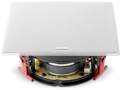 Focal 300 ICW 4 25 W Black Loudspeaker – Loudspeakers (Universal, 2-Way, 1.0 Channels, in-Wall/in-Ceiling, 2.54 cm (1 ), 16.5 cm (6.5))