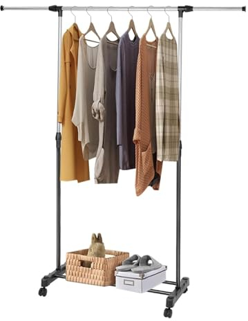 Shoze Kleiderständer Kleiderablage Verstellbare Kleiderstange Wäscheständer Kleiderbügel Schlafzimmer Kleiderstände