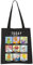 JNIAP Movie Inspired Tote Bag Mup-pet Show Merchandise Fans Gift Movie Shoulder Bag (I Feel)