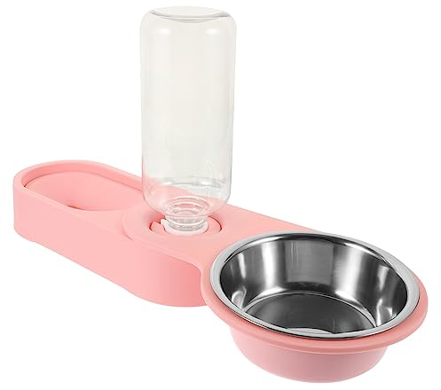 SUPVOX Cuenco de Acero Inoxidable para Gatos Comedero Multifunción para Comedero para Perros Bebedero para Gatos para Uso Cocina o Sala de Estar