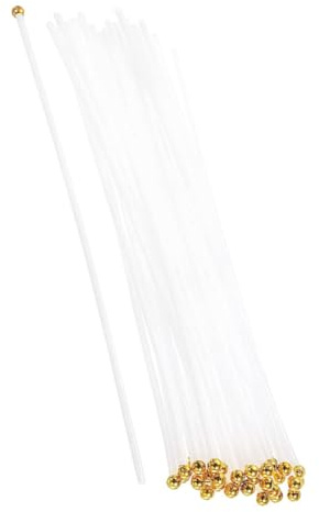 Angoily 100pièces Mât de Drapeau Portatif Plastique Lisse Kit de Mât pour Drapeaux Décoratifs Support pour Drapeau de Maison et Fête