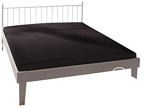 Formesse Spannbettlaken Bella Donna Elastic-Jersey-Stretch anthrazit Größe 180x200 cm - 200x220 cm
