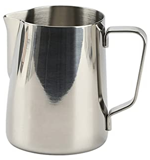 SYXL Coppa per Schiuma di Latte 304 Acciaio Inossidabile Milk Blacking Brocchering 12oz / 20.3oz caffè Espresso Accessori Teflon Non-Stick Coating Barivista Tool Contenitore