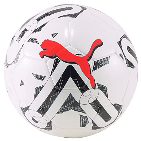 PUMA Orbita 6 MS, Palline da Allenamento Unisex, Bianco Nero Rosso, 5
