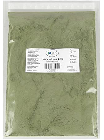 Sala Henna Pulver Haarfarbe Haarfärbemittel schwarz 250 g Beutel