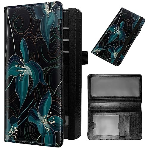 GFRGTFHYT Porte-chéquier pour Femmes & Hommes en Cuir PU, Porte-chéquiers pour Chèque Personnel Mince, Porte-Carte de Crédit avec Portefeuille Bloquant RFID pour Chèques Dupliqués, Checkbook Cover