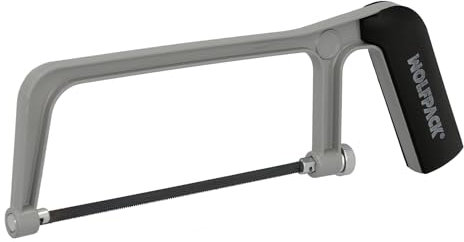 WOLFPACK LINEA PROFESIONAL Arco Sierra Mini Profesional Aluminio Hoja 150 mm. Serrucho, Segueta, Segueta, Mini Arco Sierra