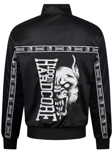100% Hardcore Giacca da allenamento Essential | Nero, Nero, L