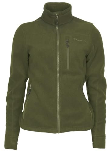 Pinewood Damen Fleecejacke aus 100% übergebliebenen Stoffen, ideale Fleece Jacke für die Jagd, den Hundesport & zum Wandern