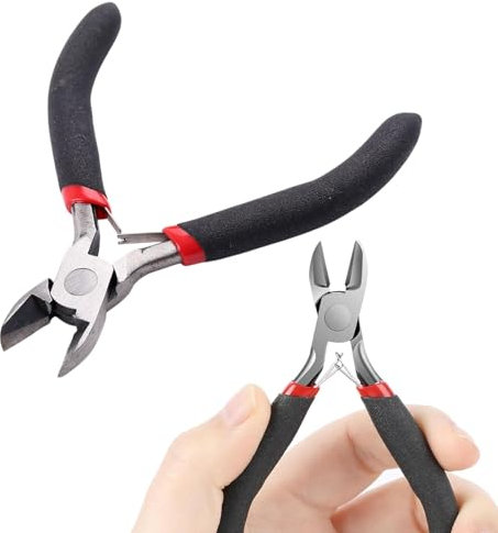 Drahtschneider, Mini kleine Seitenschneider zum Basteln, multifunktionale bündige Schneidezange, Blumendrahtschneider, Werkzeuge für florale Gitarrensaiten, Schnittbedürfnisse