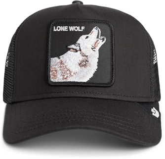 Goorin Bros. Trucker Cap Lone Wolf Void Black Schwarz, Size:OneSize