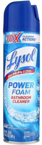 Lysol Bathroom Cleaner Spray, Island Breeze 24 oz (Pack of 5)
