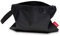 achilles Geldtasche, Banktasche, Geldscheintasche aus robustem Textil, Geldscheinbeutel mit Trageschlaufe, Scheine Etui, Dokumententasche, Geld-Etui, Banknoten-Hülle, 25 cm x 17 cm (Schwarz)