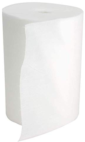 Vliesrolle V-Wipes | 90 Blatt | 37 x 20 cm Tuchformat | sanftes Polyester-Vlies | Nachfüllrolle für Spendereimer | Ideal für Hygienebereiche - wie Medizin, Praxen uvm.