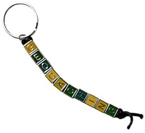 geo-versand Schlüsselanhänger Geocaching GC - Buchstaben Geocaching Metall Schlüsselring