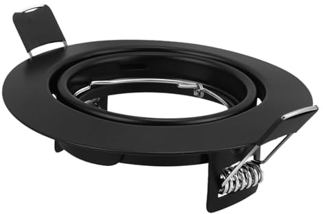 Veemoon Anillo Embellecedor Metalico Resistente Para Lampara De Techo Accesorio De Iluminacion