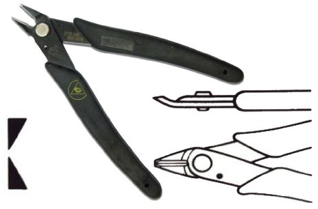 JBC Xuron 270-As sidoklippare, antistatisk