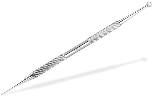 Massagestift Massagestab Edelstahl Rostfrei Kugel Ø 1/4 mm für Wellness Entspannung 15 cm