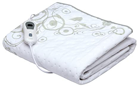 LANAFORM - Heating Blanket S1 - Couverture Chauffante - Surmatelas Chauffant 1 Personne - Chauffe Lit - 3 Niveaux De Chauffe - Arrêt Automatique