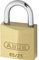 ABUS - 65/25 25mm Messing Vorhängeschloss Carded - ABU6525C