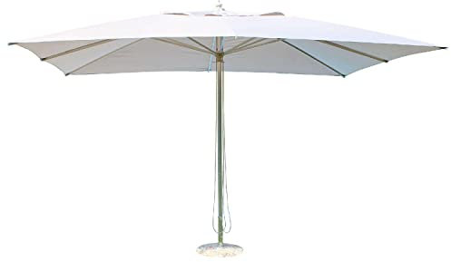 Ombrellone da Giardino 3 X 4 Palo Centrale in Alluminio per Esterno Ristorante Gelateria Bar Hotel Albergo