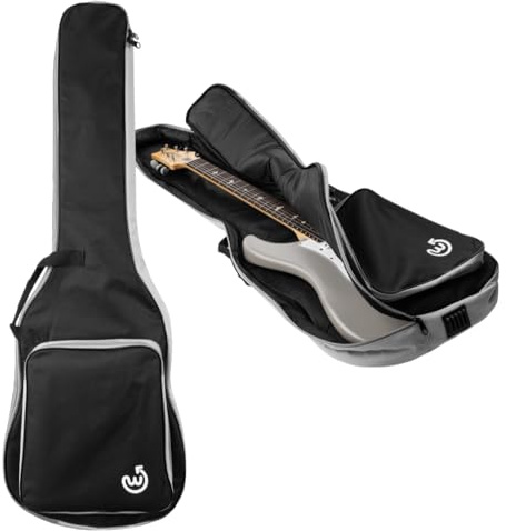 Wayfinder Lightweight Electric Guitar Gig Bag with Large Accessory Pocket and Adjustable Backpack Straps; (WF-GB-ELEC)