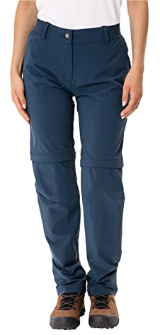 VAUDE Damen Women's Farley Stretch Zo Pants Ii Hose, Dark Sea, 38 EU