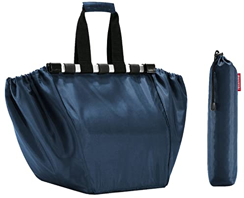 reisenthel easyshoppingbag Vielseitiger Shopper Im praktischen Design zum Zusammenrollen, Couleur:dark blue
