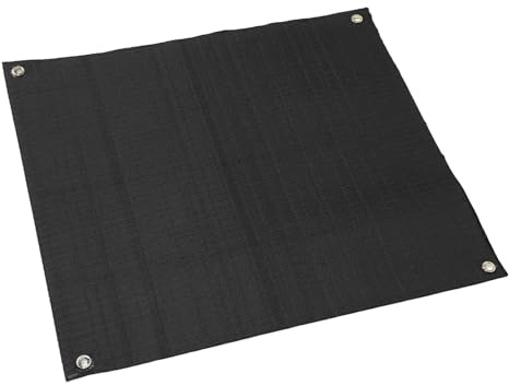 DECORNIJIA Red de Protección para Tiro de 2 Mm de Grosor, Negra 50x50 Cm, Reforzada y Resistente para Patio Trasero, Red de Parada de Flechas para Entrenamiento y Práctica Segura