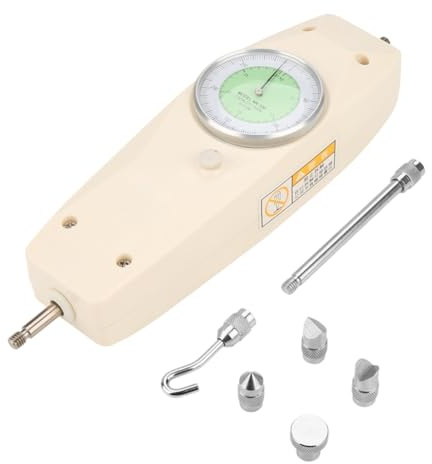 Gishbjka 300N Analog Dynamometer Force Gauge Meter Push Pull Force Gauge Force Gauge Force Tester 300N Analog Dynamometer Force Measuring Instrument Tester for Measuring Push Pull Force