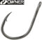 Owner Carp C5 Haken - Karpfenhaken, Angelhaken zum Karpfenangeln, Öhrhaken für Karpfenrigs, Einzelhaken für Karpfen, Hook, Größe/Packungsinhalt:Gr. 6-11 Stück