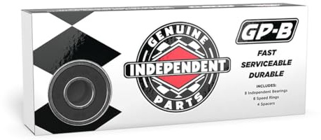 Independent GP-B - Cuscinetti per skateboard, confezione da 8